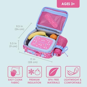 Bentgo Kids Lunch Bag - Insulated, Durable, Fun Designs