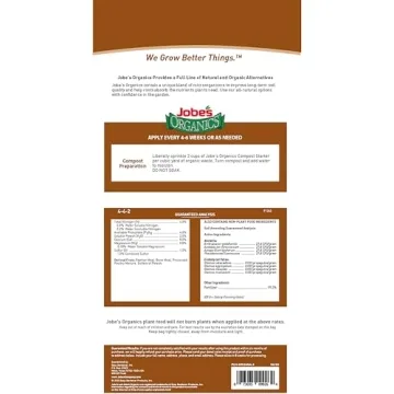 Jobe's Fast Acting Compost Starter for Organic Gardening