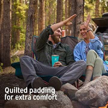 Kelty Low Loveseat Camping Chair – Portable, Folding Chair for Festivals, Camping and Beach Days, ...