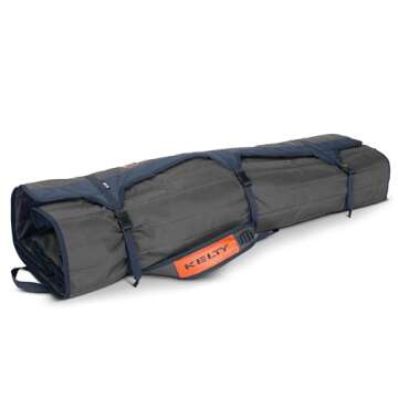 Kelty Low Loveseat Camping Chair – Portable, Folding Chair for Festivals, Camping and Beach Days, Dark Shadow/Navy