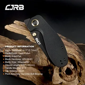 CJRB Maileah Tactical Folding Pocket Knife EDC