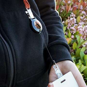 Mortal Kombat Klassic Scorpion Character Badge Holder - Retractable Reel