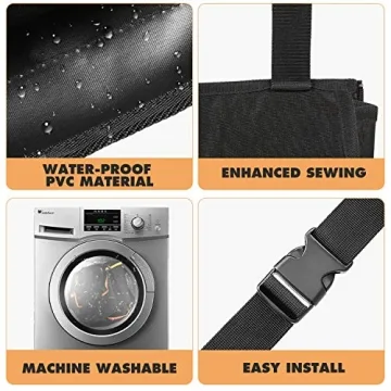 FINPAC Car Trunk Organizer and Storage, Detachable Seat Back Hanging Organizers Storage with Zippers, Large Capacity Car Accessories Interior for Jeeps, SUVs, Vans (Black)