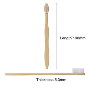 Eco-Friendly Bamboo Toothbrush for Sustainable Dental Care