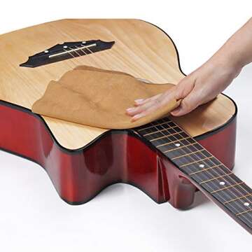 Q QINGGE Multifunctional Cleaning Cloth for Musical Instruments