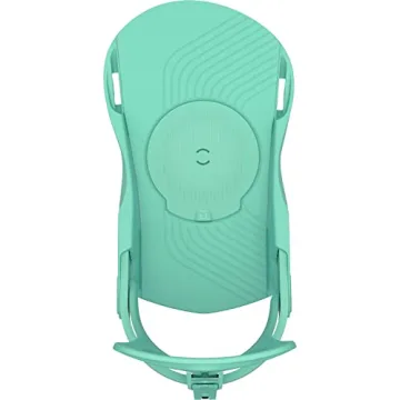 Union Rosa Womens Snowboard Bindings Aqua Sz S 4-6.5