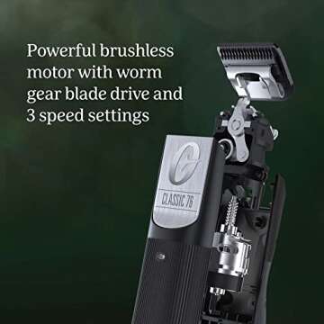 Oster Professional Cordless Hair Clippers - Classic 76