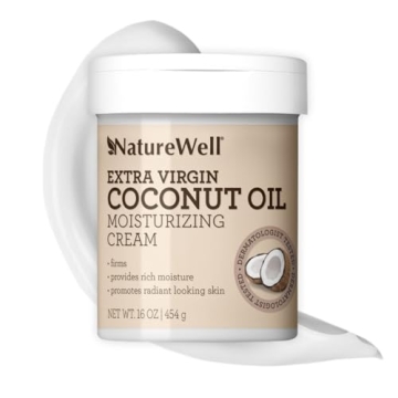NATURE WELL Coconut Oil Moisturizing Cream for Face and Body
