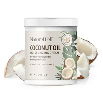 NATURE WELL Coconut Oil Moisturizing Cream for Face and Body
