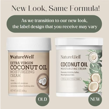 NATURE WELL Coconut Oil Moisturizing Cream for Face and Body