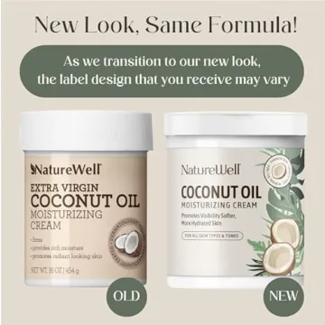 NATURE WELL Coconut Oil Moisturizing Cream for Face and Body