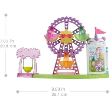 Polly Pocket Tropical Carnival Playset with Doll & Accessories