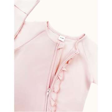 Bow Dream Baby Girl Clothes Infant Outfits Baby boy Clothes Romper Jumpsuit Newborn Coming Home Outfit Pink Floral Print 3-6 Months