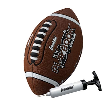 Franklin Sports Youth Football - Perfect for Kids with Route Diagrams and Soft Design