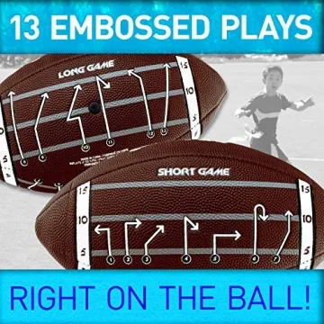 Franklin Sports Youth Football for Kids - Durable & Engaging