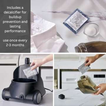 Best Garment Steamer - SALAV GS18-DJ with Adjustable Pole