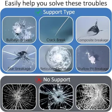 Windshield Crack Repair Kit for Fast Glass Fixes