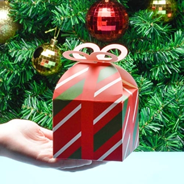 PREXTEX 24 Assorted Holiday Goodie Gift Boxes