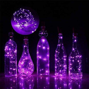 Twinkle Star 33FT Purple LED String Lights for Parties
