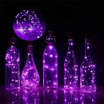 Twinkle Star 33FT Purple LED String Lights for Parties