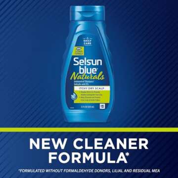 Selsun Blue Naturals Itchy Dry Scalp Shampoo 11 oz