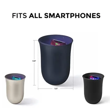 Lexon OBLIO QI Wireless Charger UV Phone Sanitizer 10W