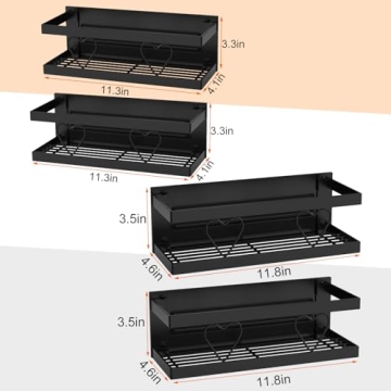 Mr Rabbi Magnetic Spice Rack - Organize Your Kitchen Easily