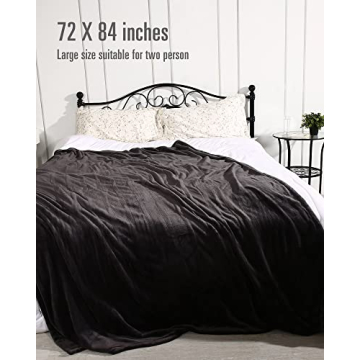 SUNNY HEAT Electric Blanket with 10 Hour Auto-Off