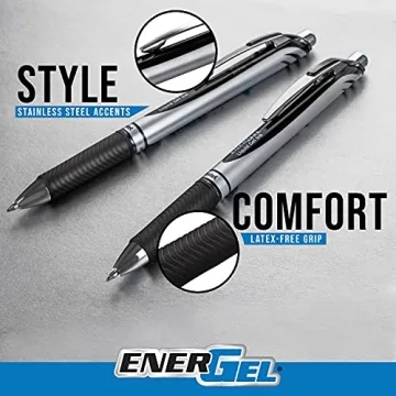 Pentel EnerGel RTX Gel Pens - Smooth, Vibrant Writing