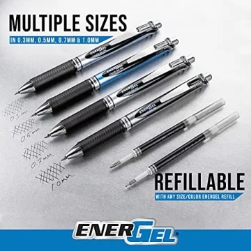 Pentel EnerGel RTX Gel Pens - Smooth, Vibrant Writing