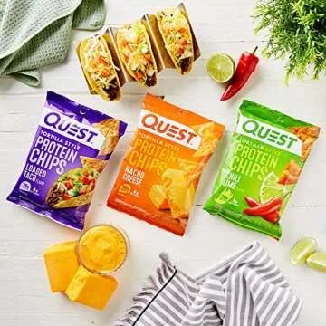 Quest Protein Tortilla Chips Variety Pack for Healthy Snacking
