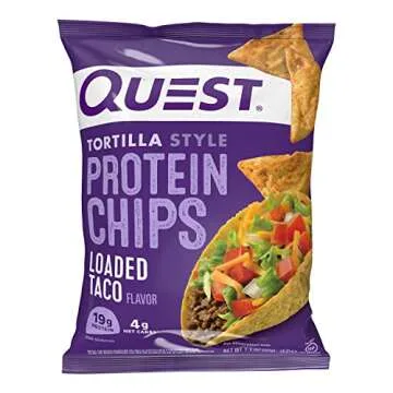 Quest Protein Tortilla Chips Variety Pack for Healthy Snacking