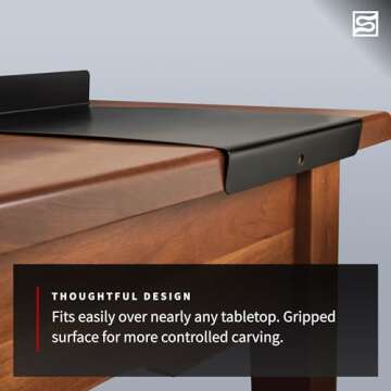 Speedball Bench Hook and Inking Plate for Block Printing, Made in The USA – 9 x 7 Inches (4135)