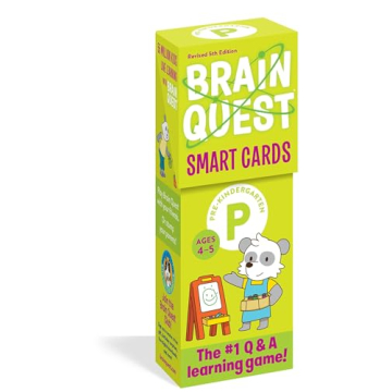 Brain Quest Pre-K Smart Cards Fun Learning Tool