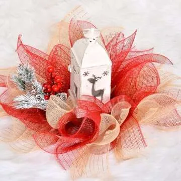 YAMA Deco Mesh Ribbon for Crafts and Decorations