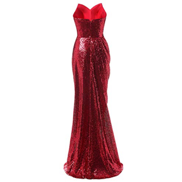 Elegant Strapless Mermaid Dress for Weddings and Proms