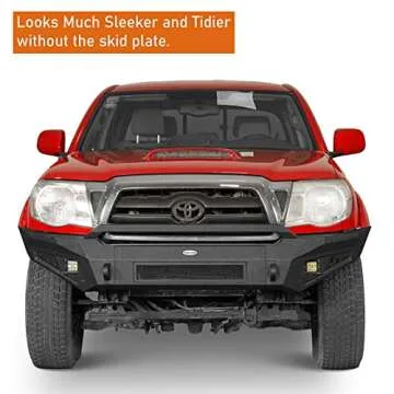 Hooke Road Offroad Front Bumper for 2005-2011 Toyota Tacoma