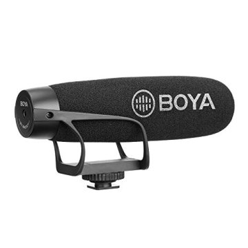 BOYA BY-BM2021 Super-Cardioid Shotgun Mic for Video & Interviews