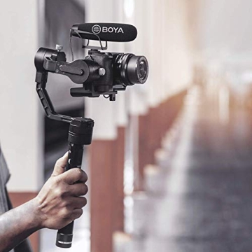 BOYA BY-BM2021 Super-Cardioid Shotgun Mic for Video & Interviews