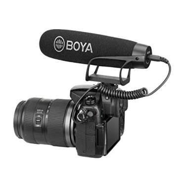 BOYA BY-BM2021 Super-Cardioid Shotgun Mic for Video & Interviews