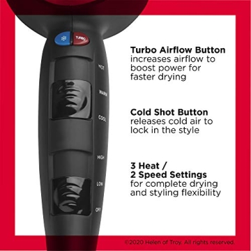 REVLON Turbo Hair Dryer 1875W Ionic Technology