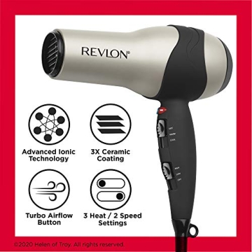 REVLON Turbo Hair Dryer 1875W Ionic Technology