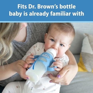 Dr. Brown's Milestones Sippy Bottle with Silicone Handles