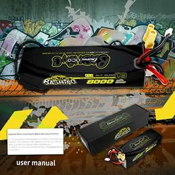 Gens ace 3S Lipo Battery 11.1V 8000mAh 100C Lipo Battery with EC5 Plug for RC Car RC Truck
