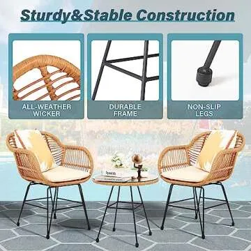 Elegant PAOLFOX Patio Set for Stylish Outdoor Living