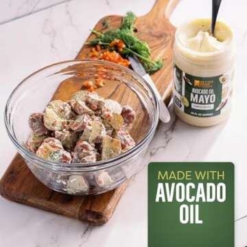 BetterBody Foods Avocado Oil Mayonnaise for Healthy Meals