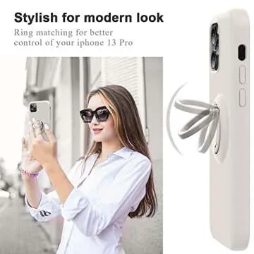 Stylish MOCCA iPhone 13 Pro Case with Kickstand