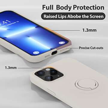 Stylish MOCCA iPhone 13 Pro Case with Kickstand