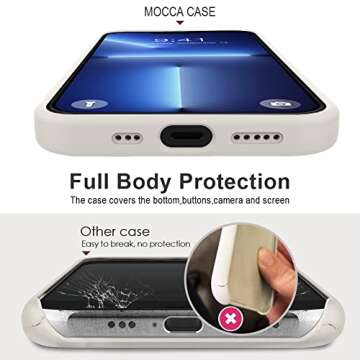 Stylish MOCCA iPhone 13 Pro Case with Kickstand