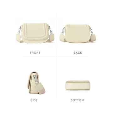 CLUCI Vegan Leather Crossbody Bag Women Stylish Functional